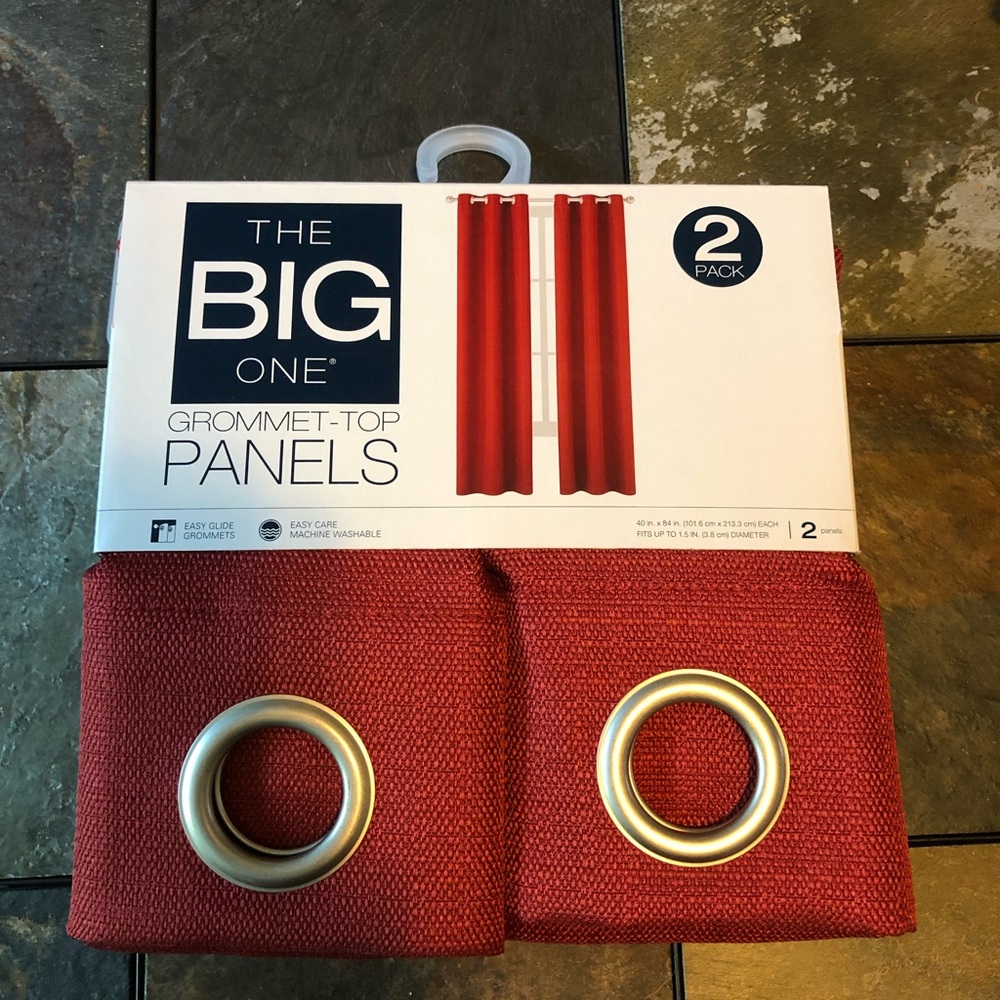 Grommet Top Curtain Panels